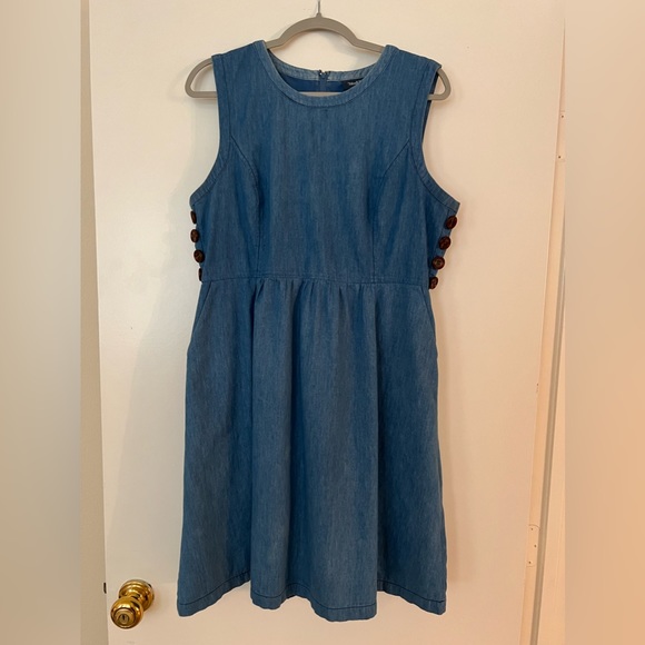 modcloth denim dress Denim Clothing | Vintage Jeans, Shorts & Jackets XS4X
